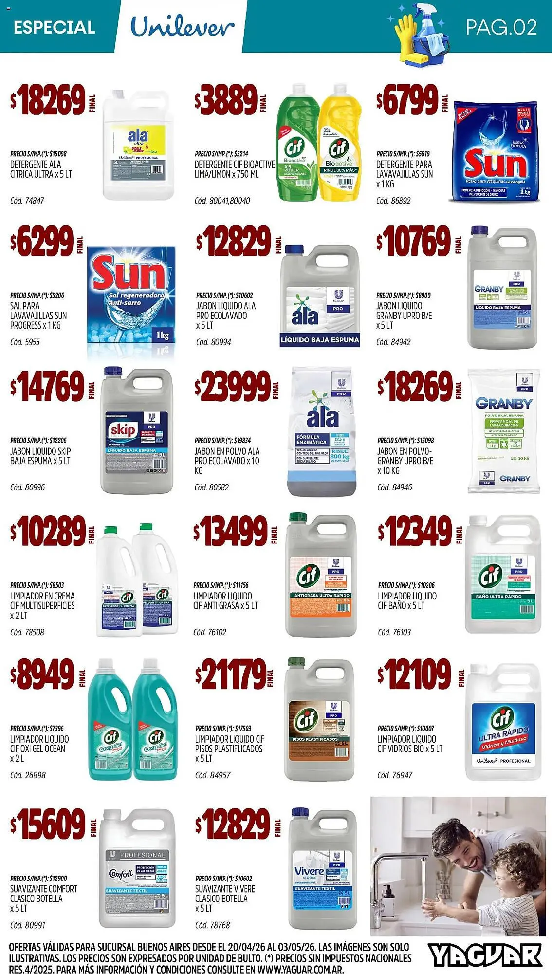 Ofertas de Catálogo Supermercados Yaguar 20 de abril al 3 de mayo 2026 - Página 2 del catálogo