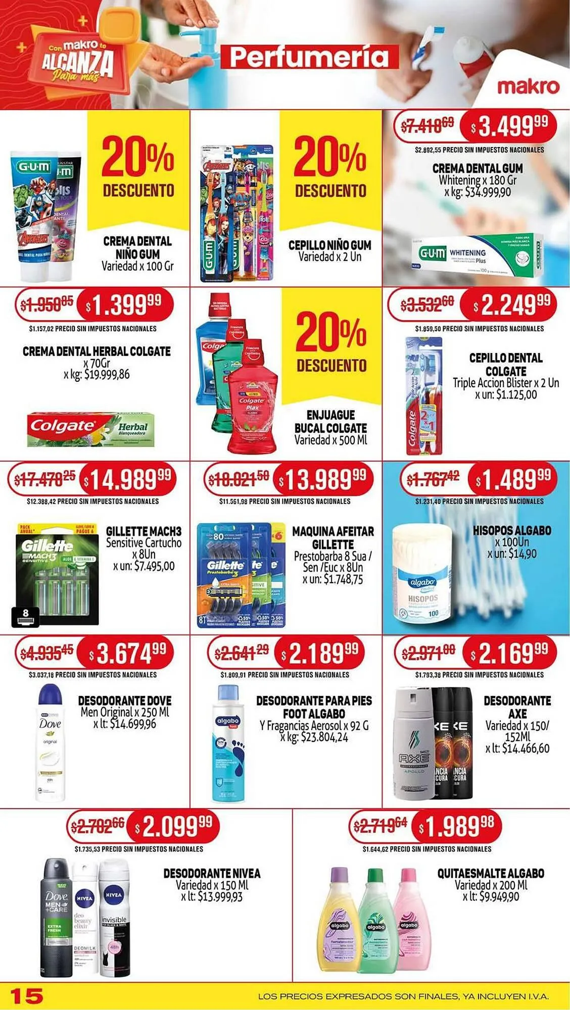 Ofertas de Catálogo Makro 7 de agosto al 13 de agosto 2025 - Página 15 del catálogo