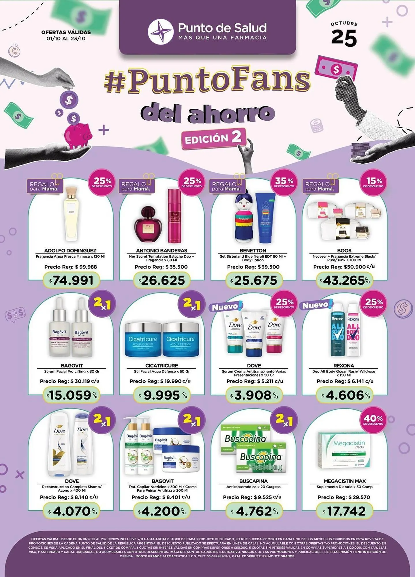 Ofertas de Catálogo Punto de Salud 6 de octubre al 23 de octubre 2025 - Página 1 del catálogo