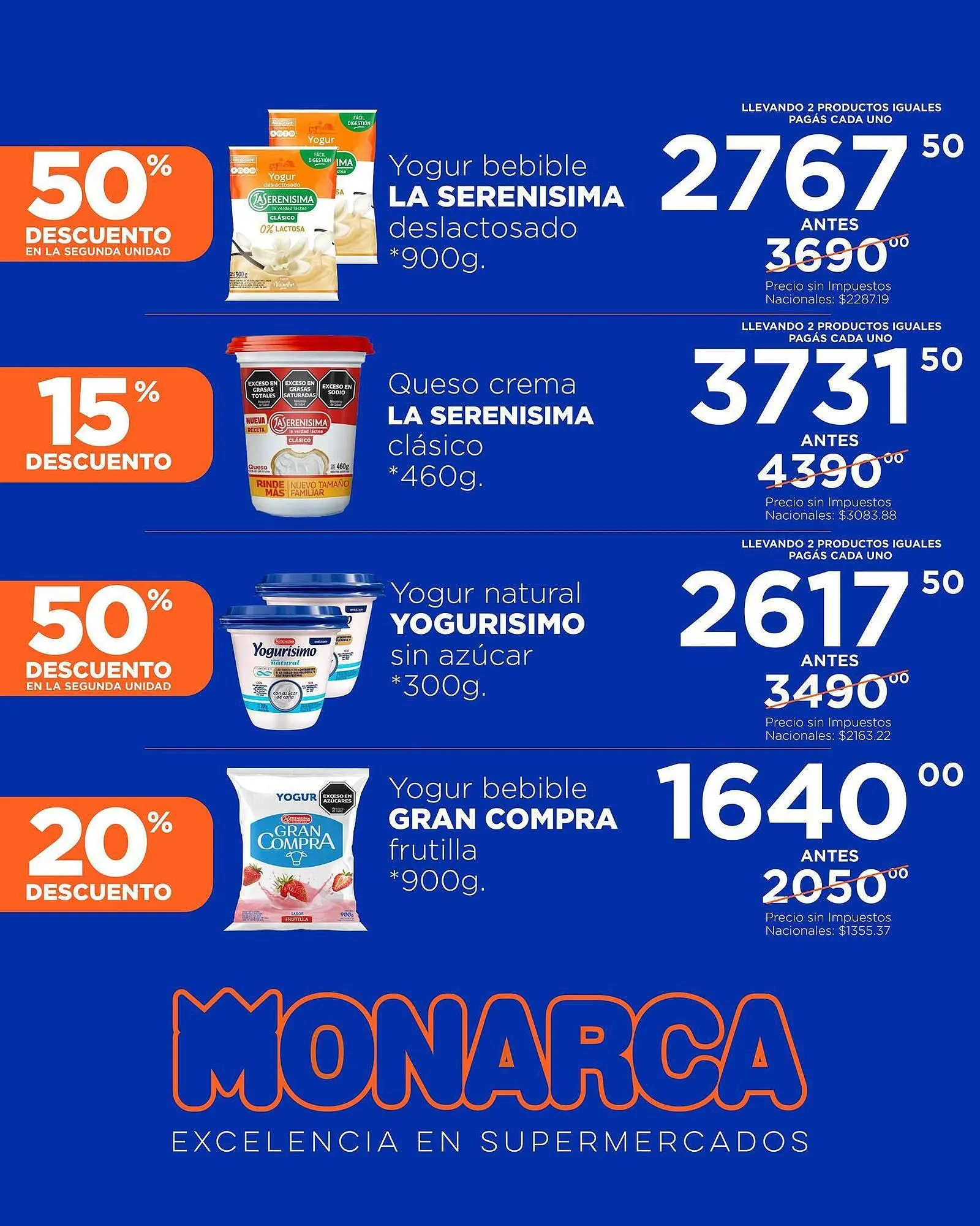Ofertas de Catálogo Supermercados Monarca 14 de abril al 21 de abril 2025 - Página 3 del catálogo