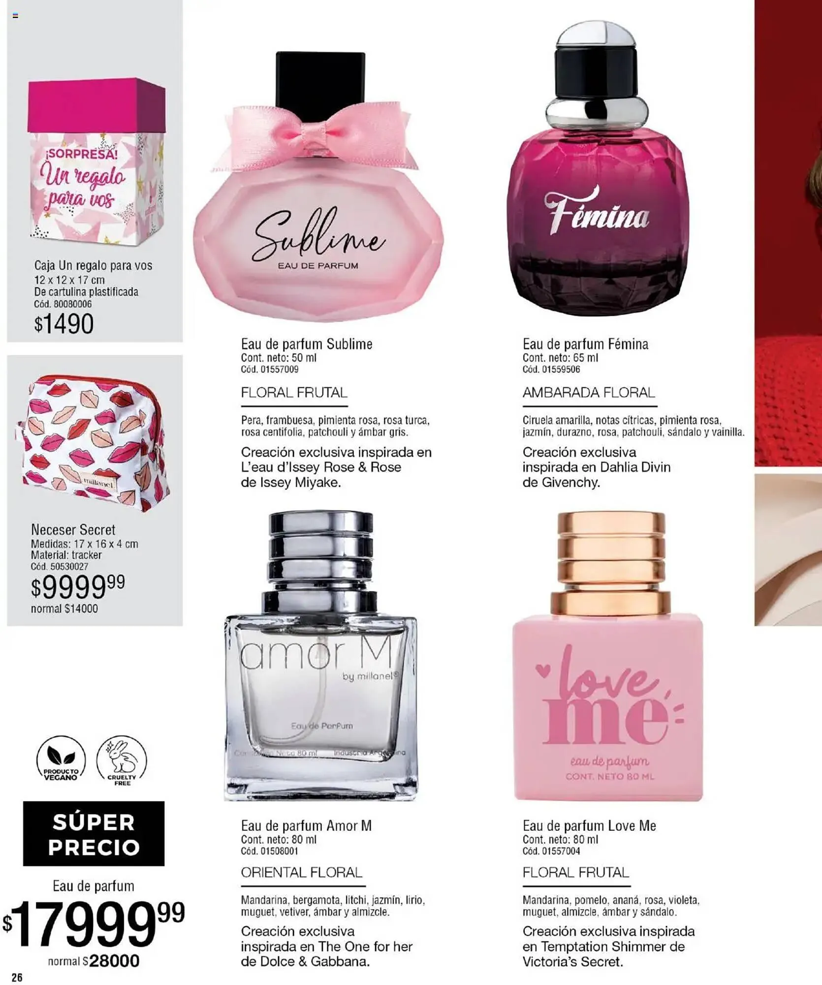 Ofertas de Catálogo Millanel Cosmética 31 de marzo al 27 de abril 2025 - Página 26 del catálogo