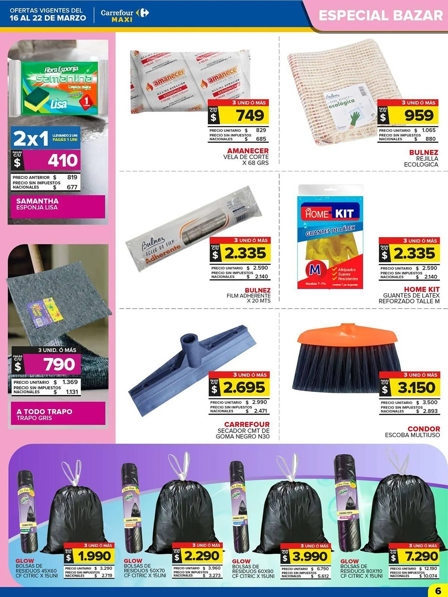 Ofertas de Folleto Carrefour Maxi 16 de marzo al 23 de marzo 2026 - Página 6 del catálogo