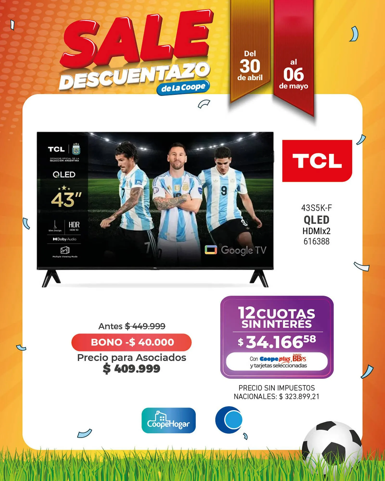 Ofertas de Catálogo Cooperativa Obrera 30 de abril al 6 de mayo 2026 - Página 9 del catálogo