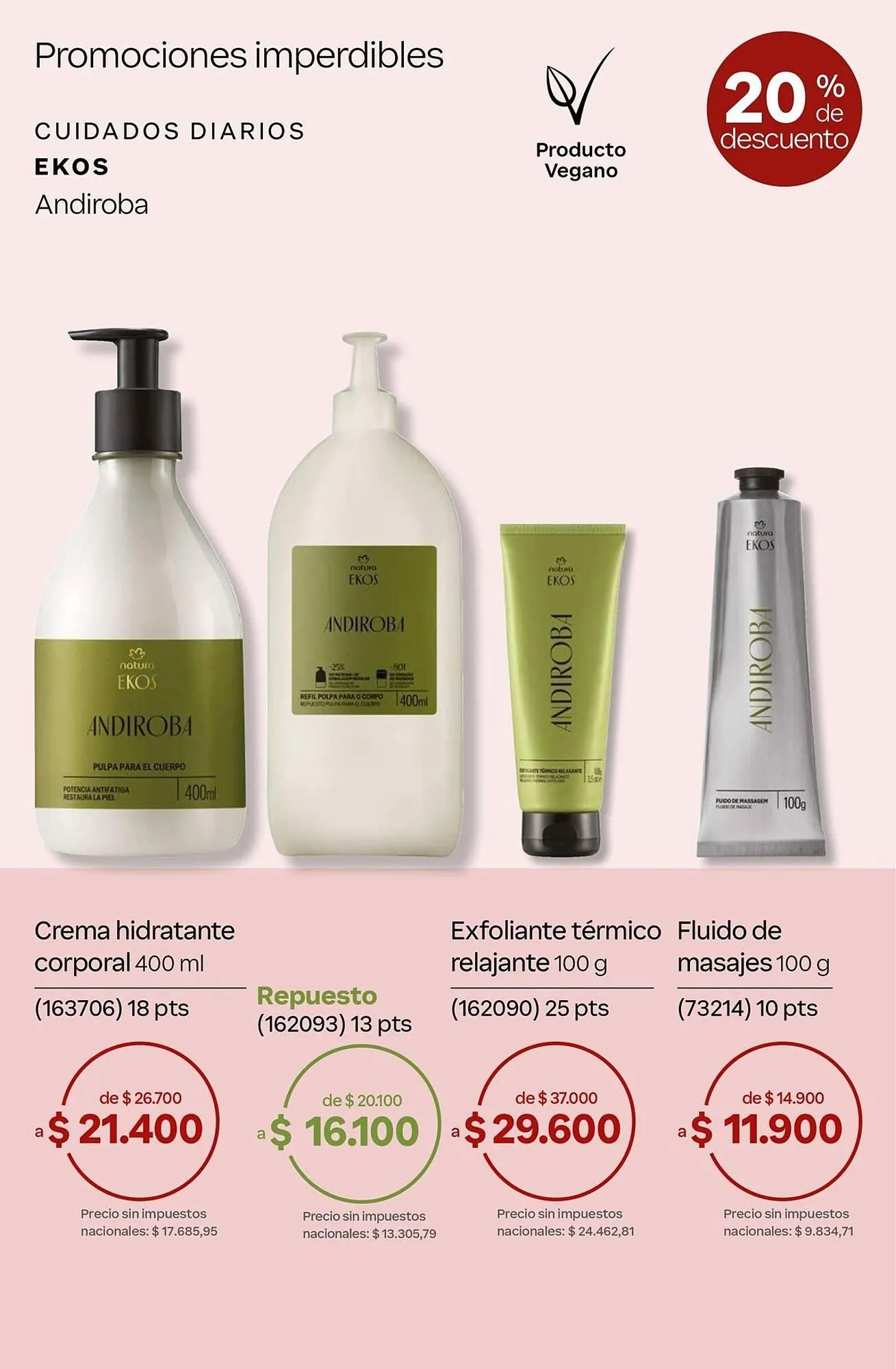 Ofertas de Catálogo Natura 1 de julio al 31 de julio 2026 - Página 50 del catálogo