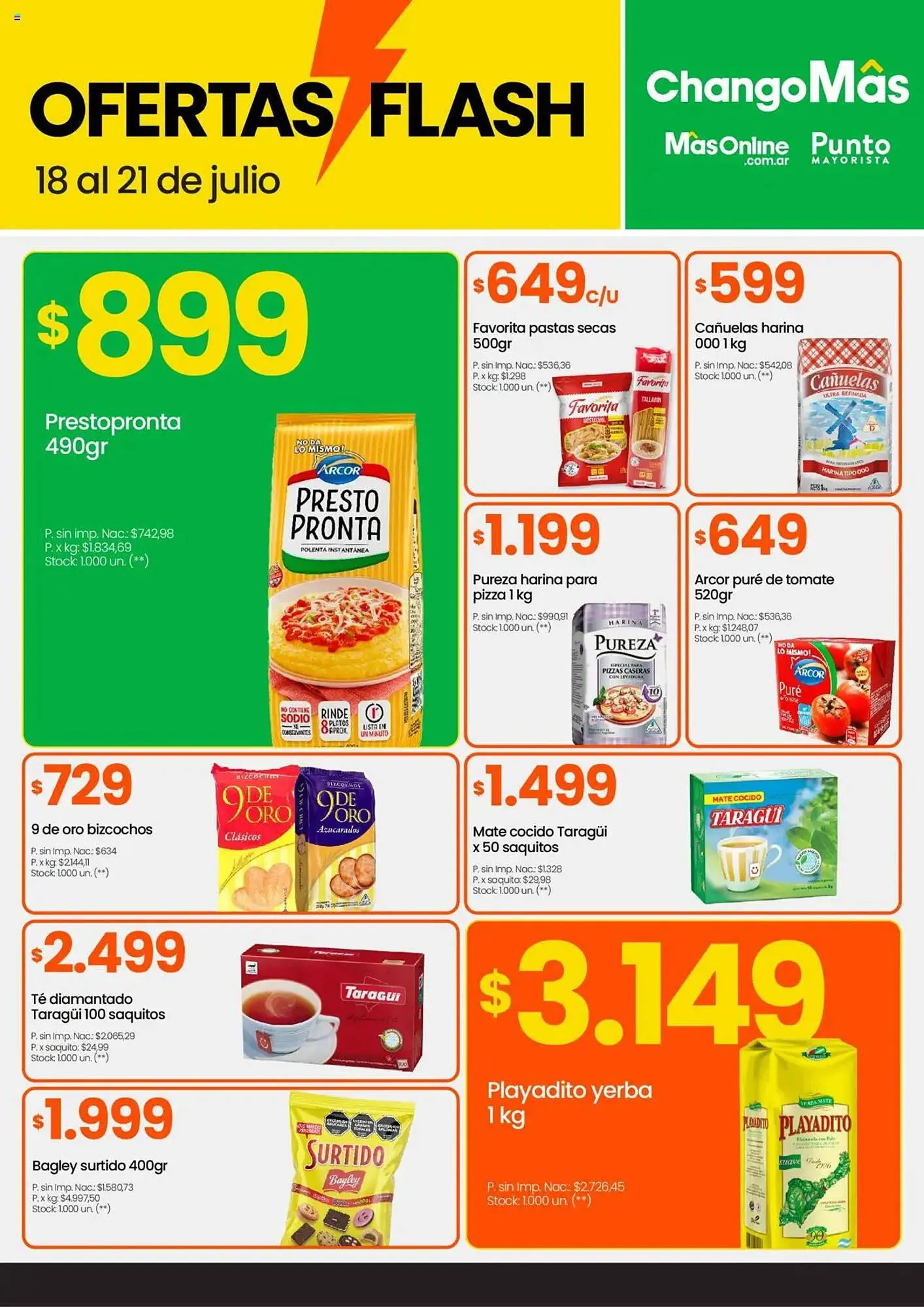 Ofertas de Catálogo Changomas 18 de julio al 21 de julio 2025 - Página 4 del catálogo