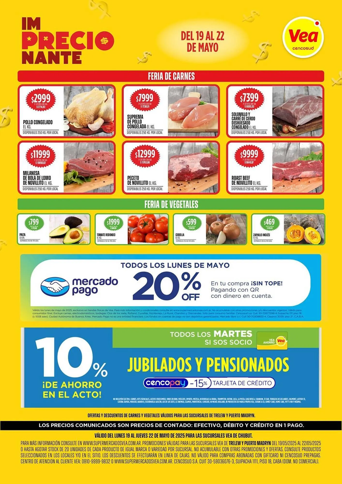 Ofertas de Catálogo Supermercados Vea 17 de mayo al 22 de mayo 2025 - Página 1 del catálogo