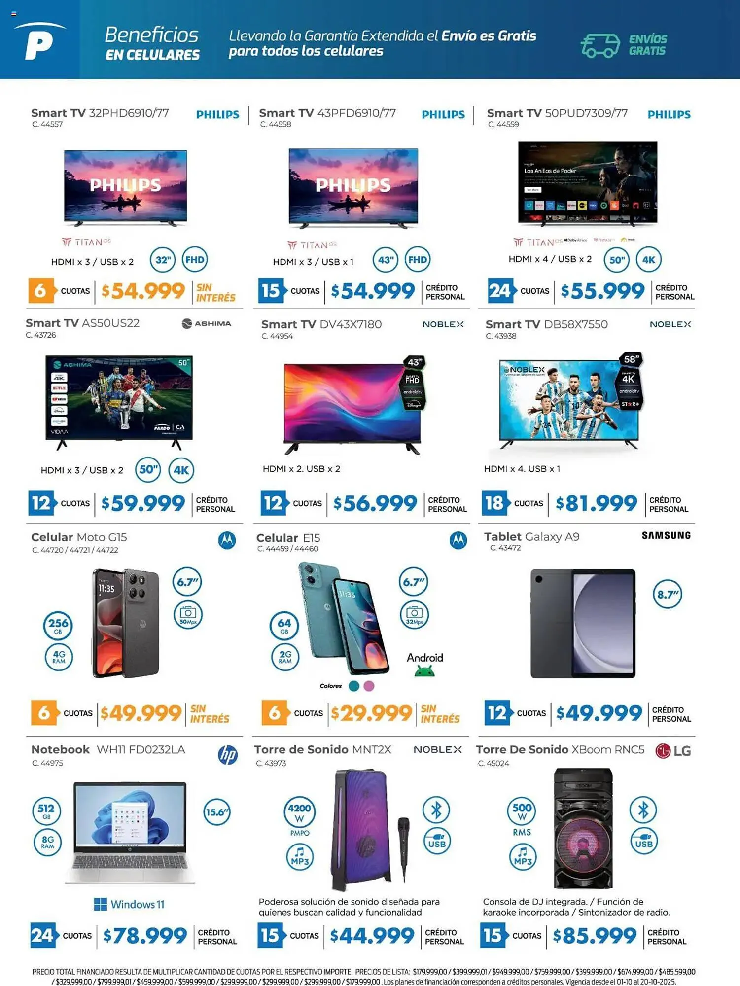 Ofertas de Catálogo Pardo Hogar 1 de octubre al 20 de octubre 2025 - Página 2 del catálogo