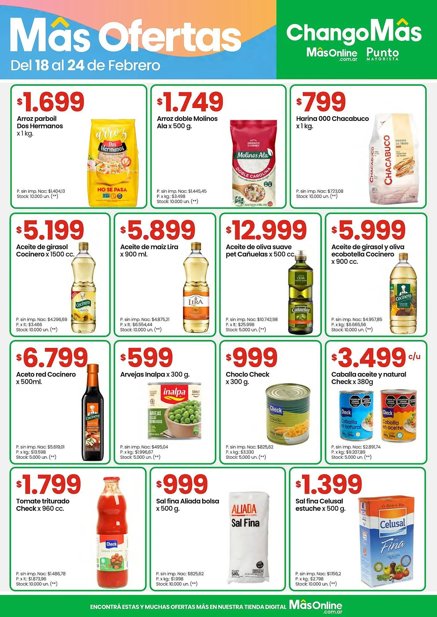 Ofertas de Catálogo Changomas 18 de febrero al 24 de febrero 2026 - Página 6 del catálogo