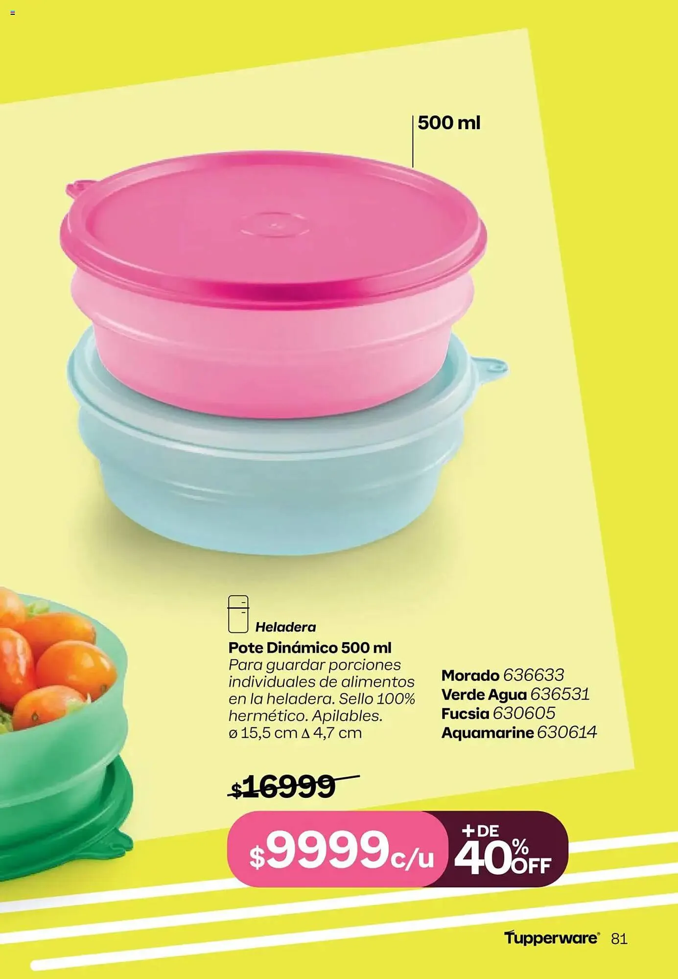 Ofertas de Catálogo Tupperware 9 de abril al 22 de abril 2025 - Página 173 del catálogo