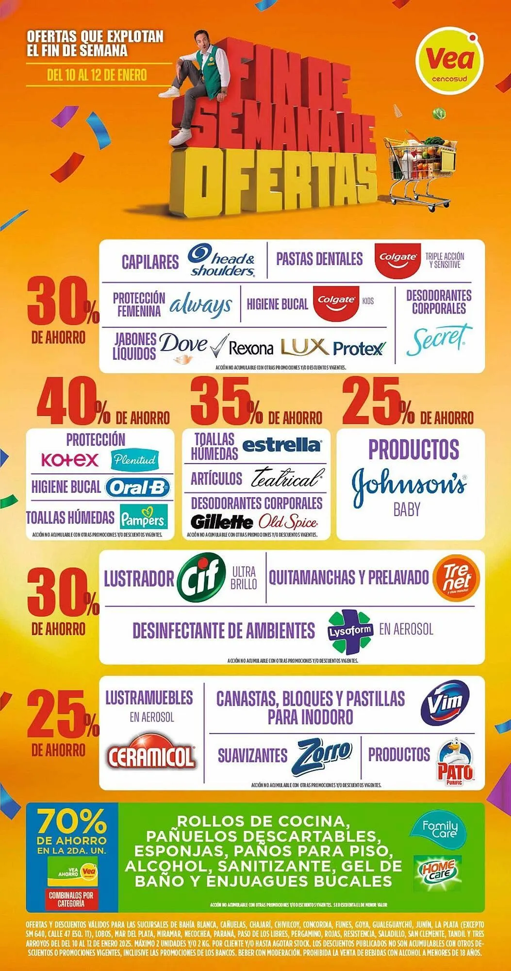 Ofertas de Catálogo Supermercados Vea 9 de enero al 13 de enero 2025 - Página 1 del catálogo