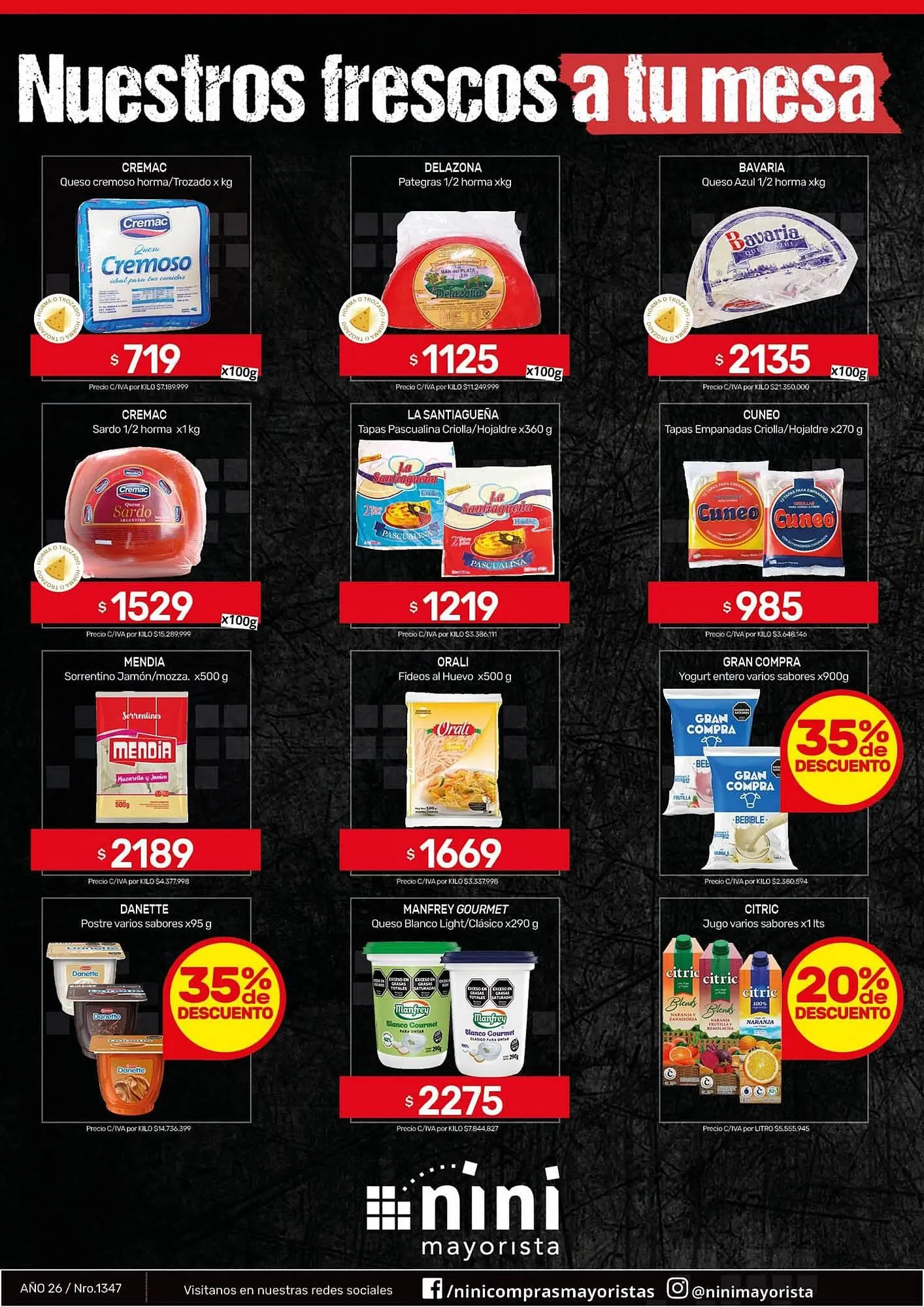 Ofertas de Catálogo Nini Mayorista 16 de febrero al 22 de febrero 2026 - Página 33 del catálogo