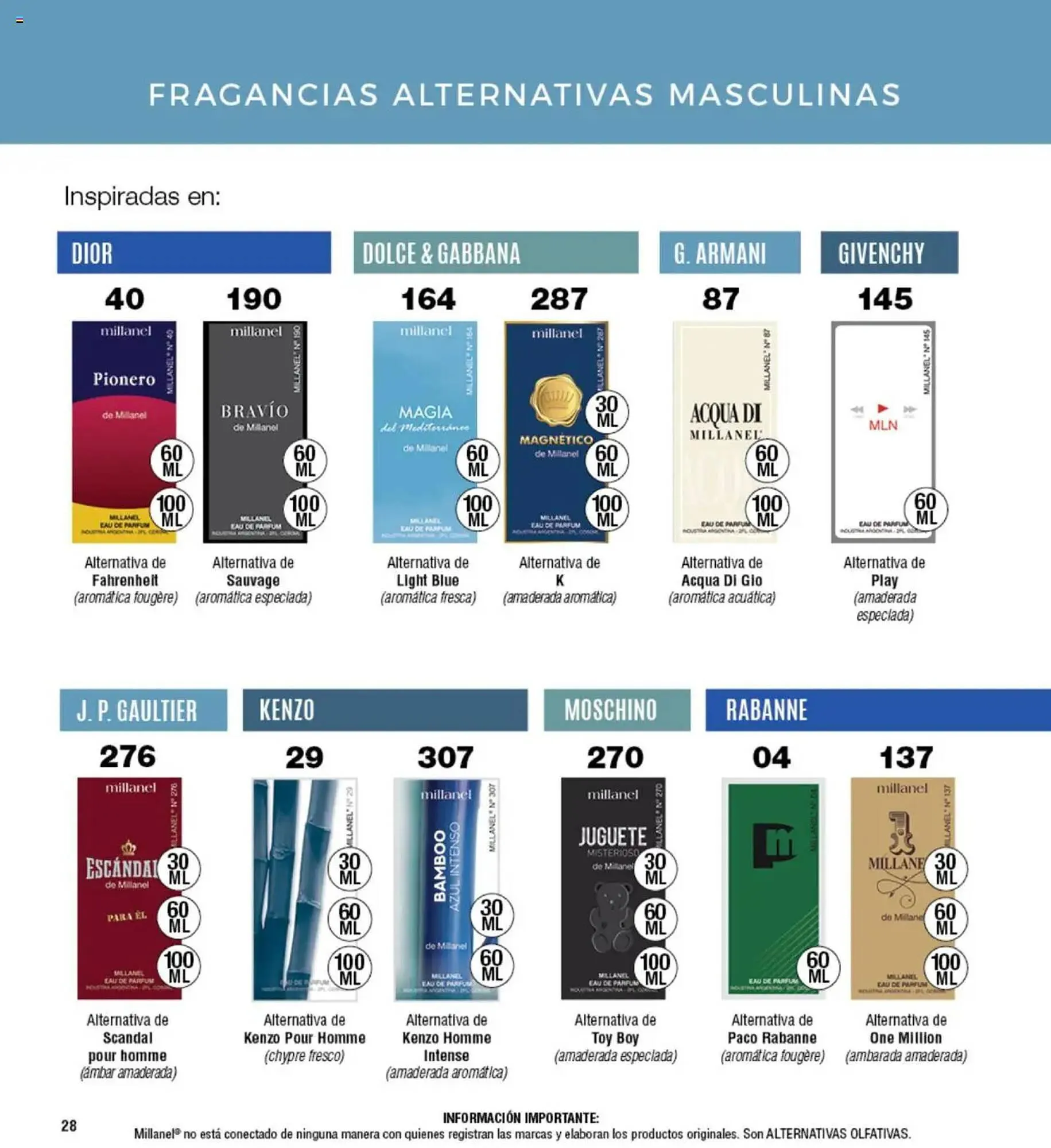 Ofertas de Catálogo Millanel Cosmética 26 de mayo al 23 de junio 2025 - Página 28 del catálogo