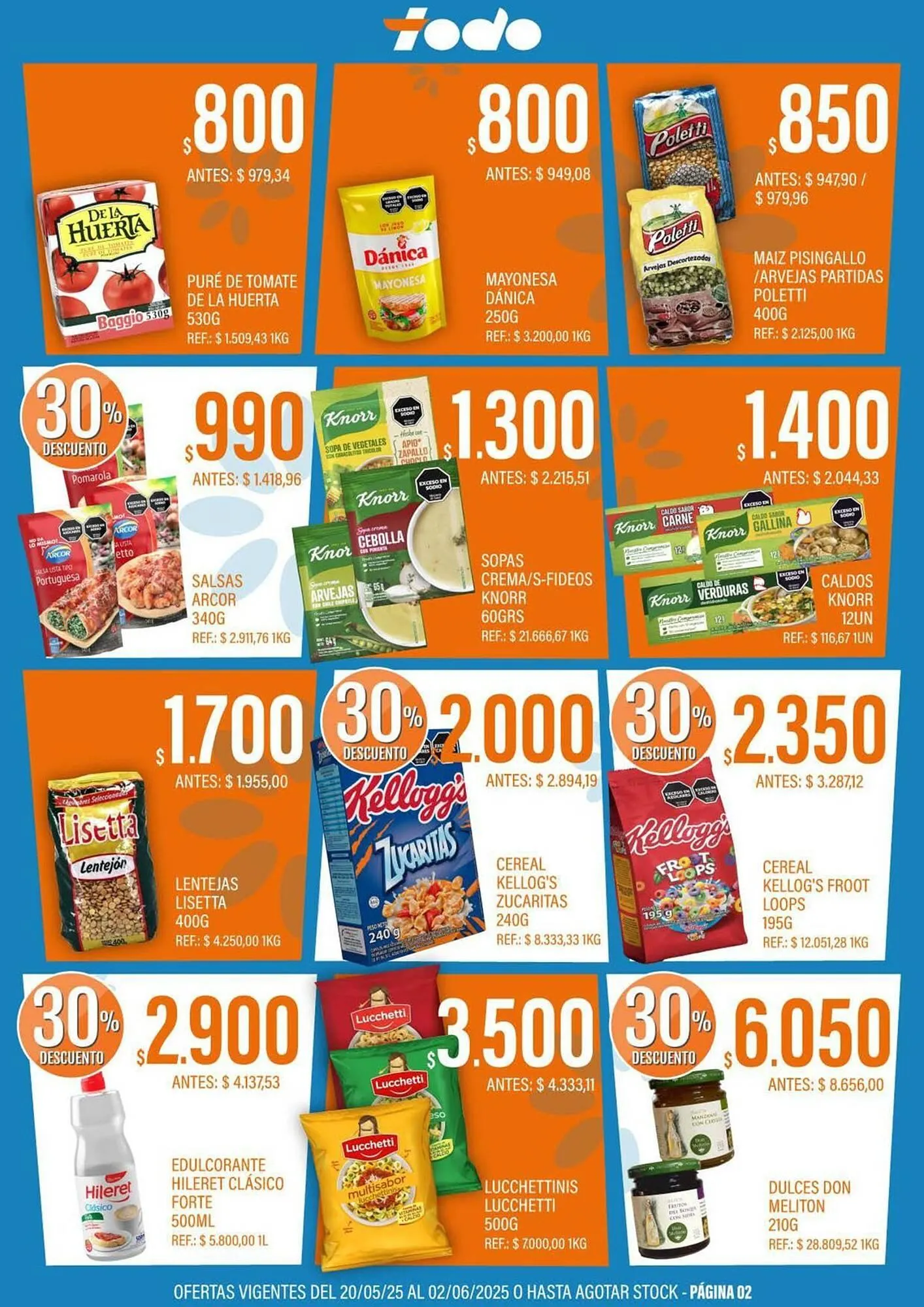 Ofertas de Catálogo Supermercados Todo 20 de mayo al 2 de junio 2025 - Página 2 del catálogo