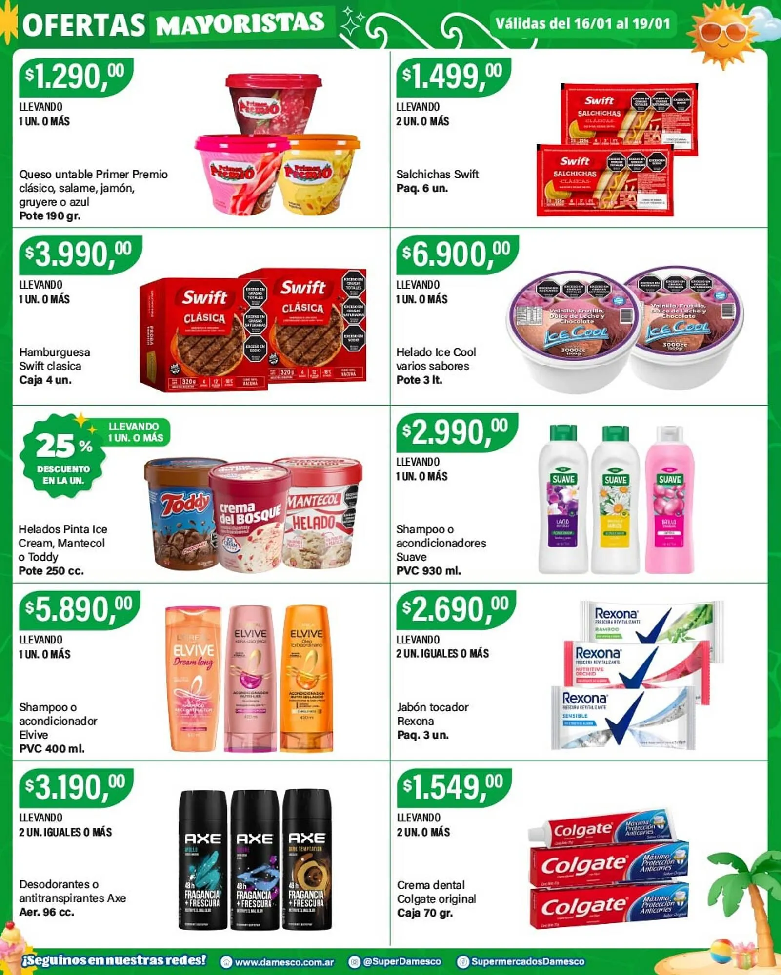 Ofertas de Catálogo Supermercados Damesco 16 de enero al 19 de enero 2026 - Página 6 del catálogo