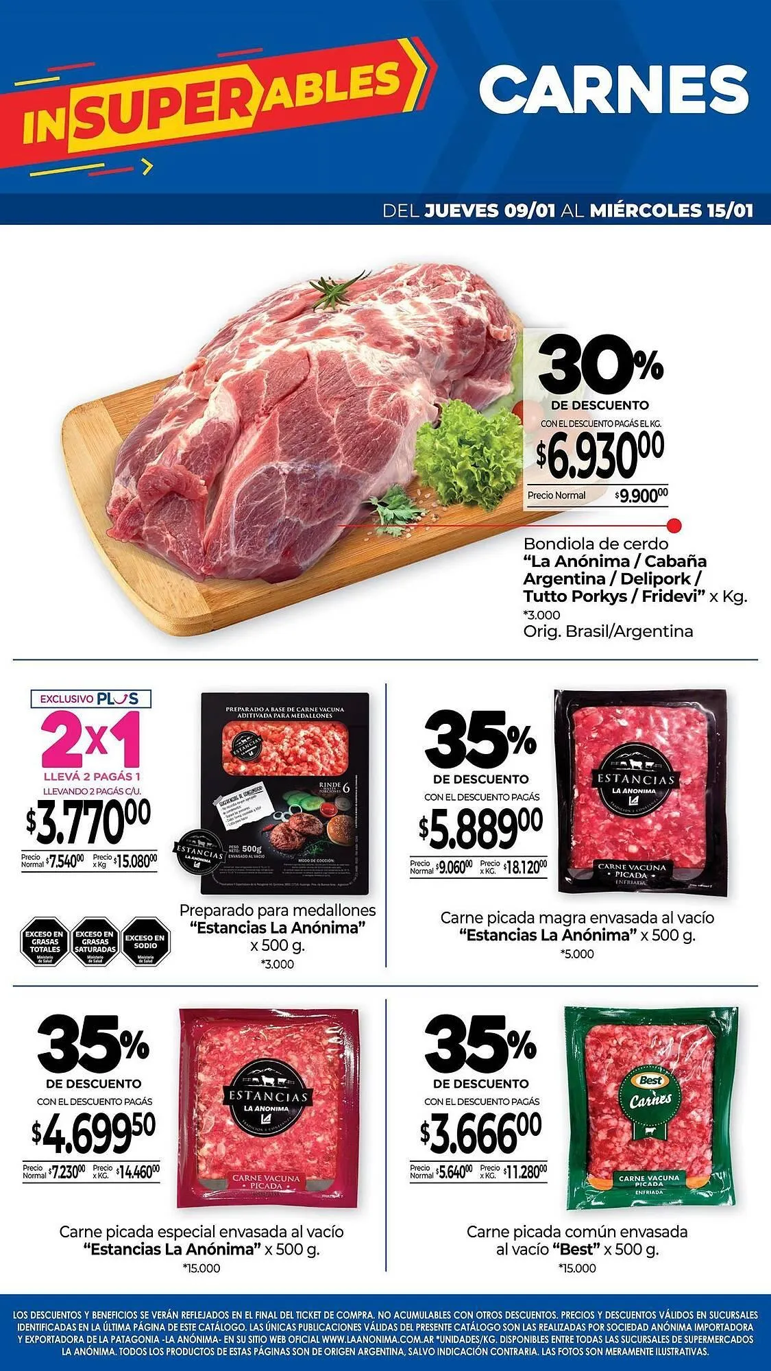 Ofertas de Catálogo La Anonima 9 de enero al 16 de enero 2025 - Página 2 del catálogo