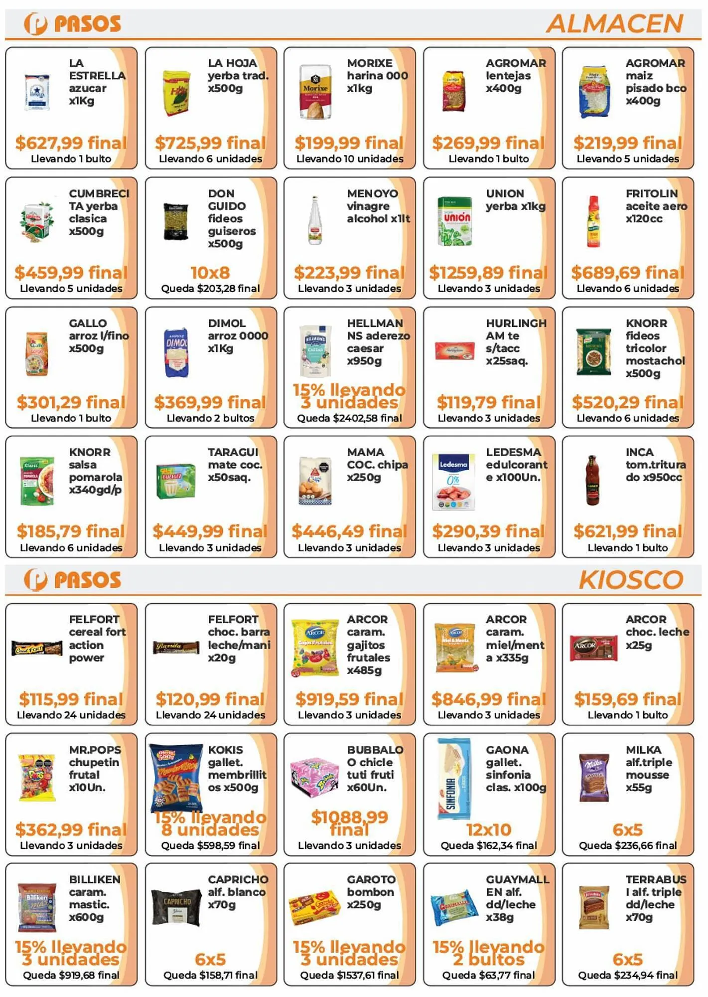Ofertas de Catálogo Pasos Supermercado 18 de septiembre al 24 de septiembre 2023 - Página 2 del catálogo