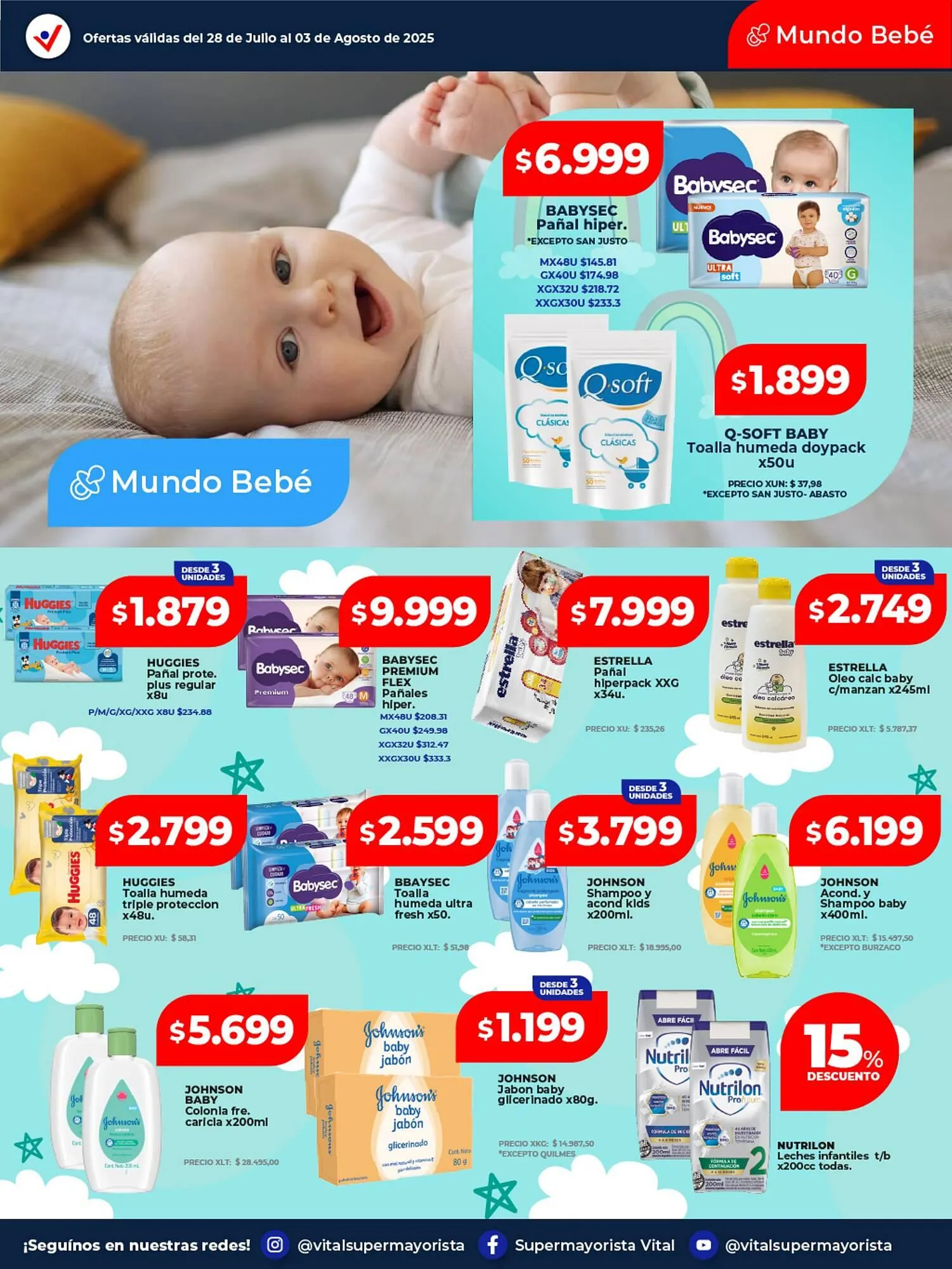 Ofertas de Catálogo Supermayorista Vital 30 de julio al 3 de agosto 2025 - Página 6 del catálogo