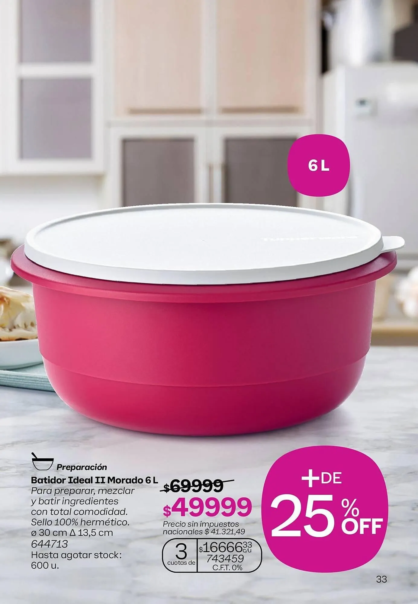 Ofertas de Folleto Tupperware 2 de diciembre al 6 de diciembre 2025 - Página 34 del catálogo