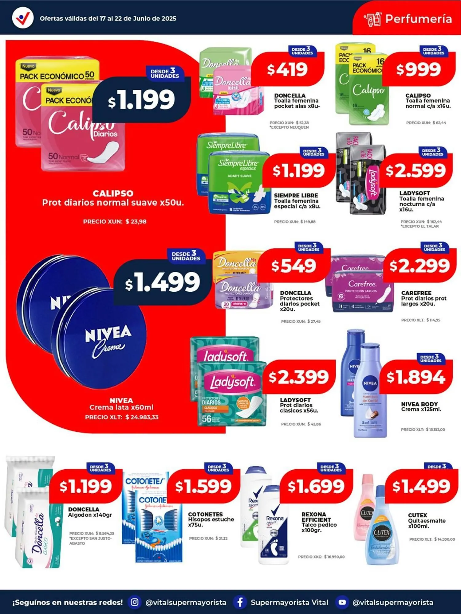 Ofertas de Catálogo Supermayorista Vital 17 de junio al 22 de junio 2025 - Página 4 del catálogo