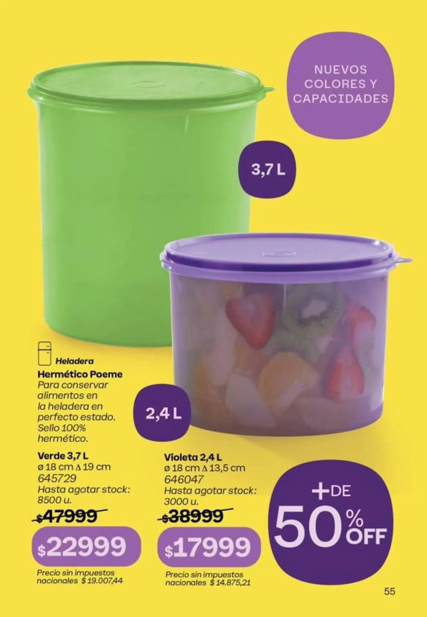 Ofertas de Catálogo Tupperware 10 de mayo al 31 de mayo 2025 - Página 56 del catálogo