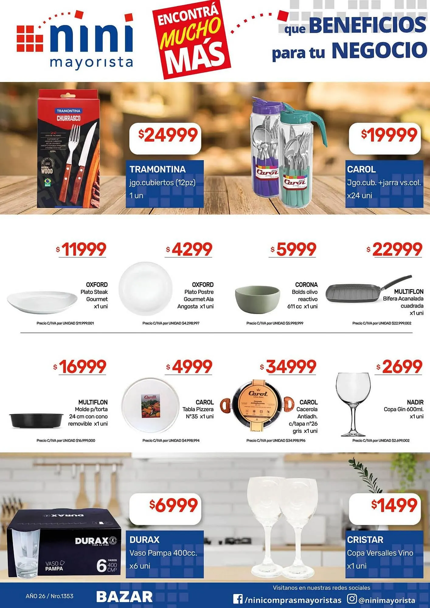 Ofertas de Catálogo Nini Mayorista 30 de marzo al 5 de abril 2026 - Página 34 del catálogo