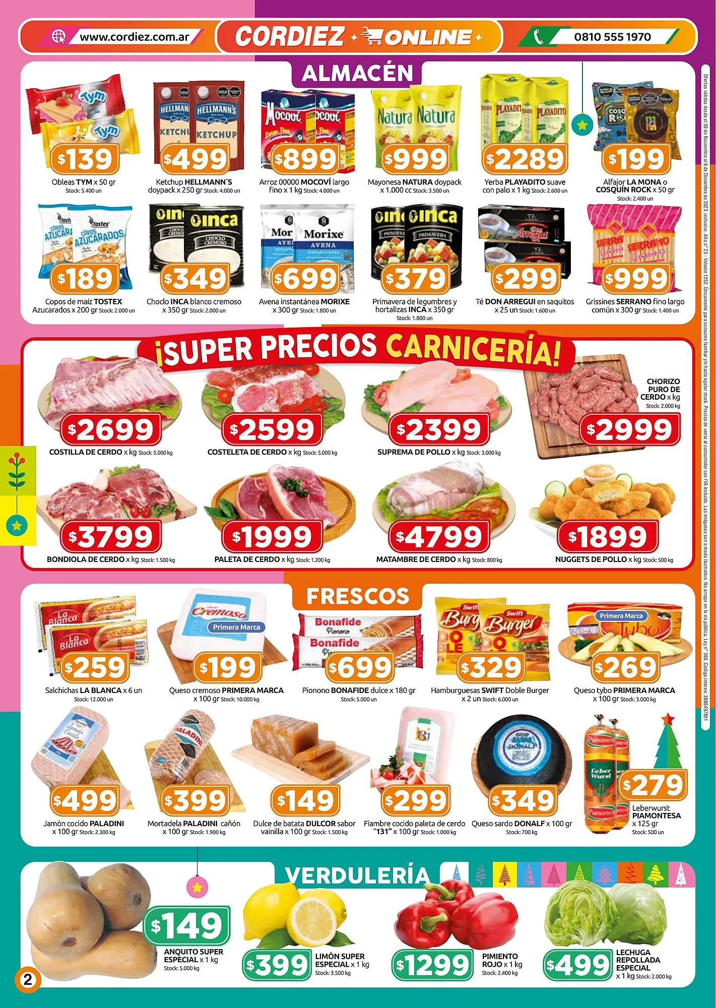 Ofertas de Catálogo Cordiez 30 de noviembre al 6 de diciembre 2023 - Página 2 del catálogo