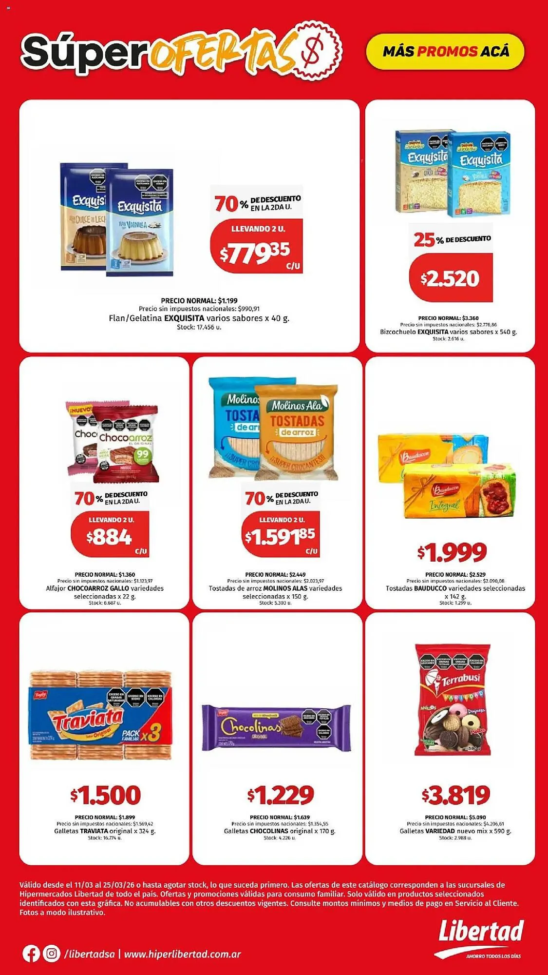 Ofertas de Catálogo Hipermercado Libertad 11 de marzo al 25 de marzo 2026 - Página 7 del catálogo
