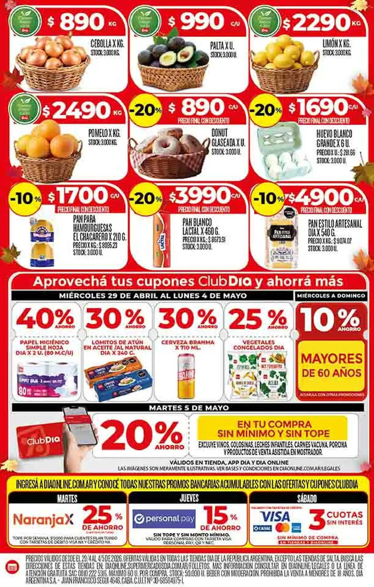 Ofertas de Folleto Supermercados DIA 29 de abril al 4 de mayo 2026 - Página 3 del catálogo