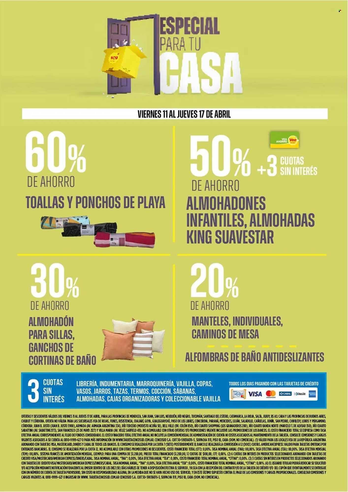 Ofertas de Catálogo Supermercados Vea 11 de abril al 17 de abril 2025 - Página 11 del catálogo