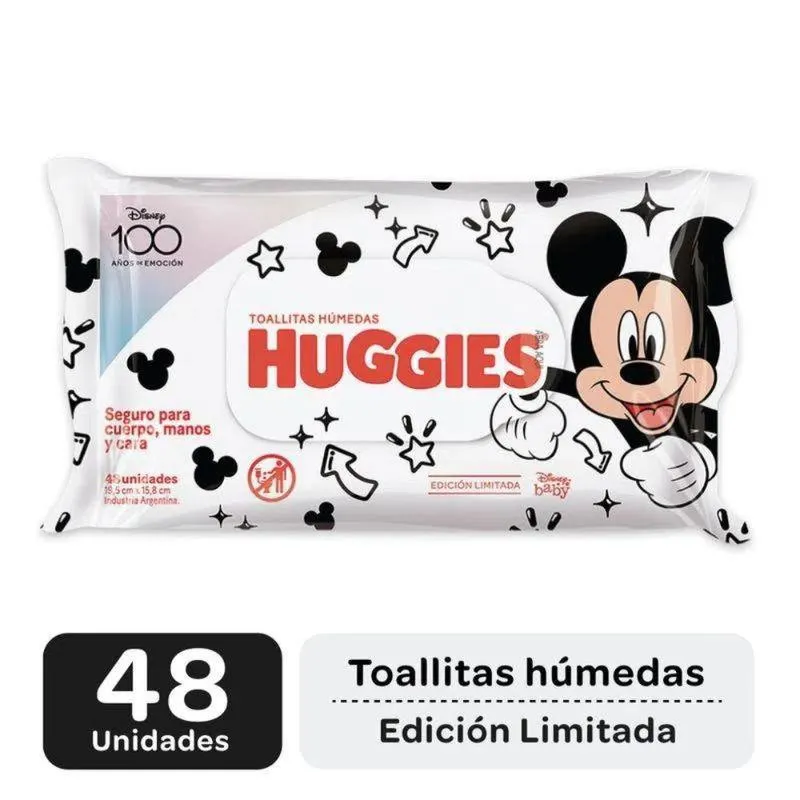 Toallas Humedas Disney Huggies 48 Un