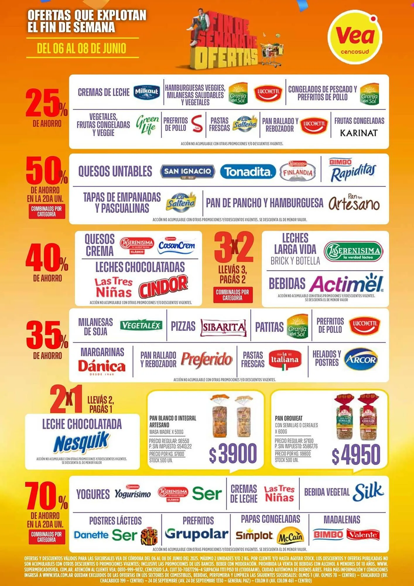 Ofertas de Catálogo Supermercados Vea 6 de junio al 8 de junio 2025 - Página 3 del catálogo
