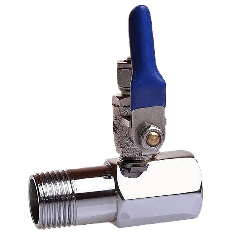 Llave De Paso Metalica 1/4 M 1/2 H