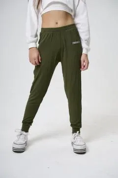 BABUCHA MORLEY VERDE OLIVA