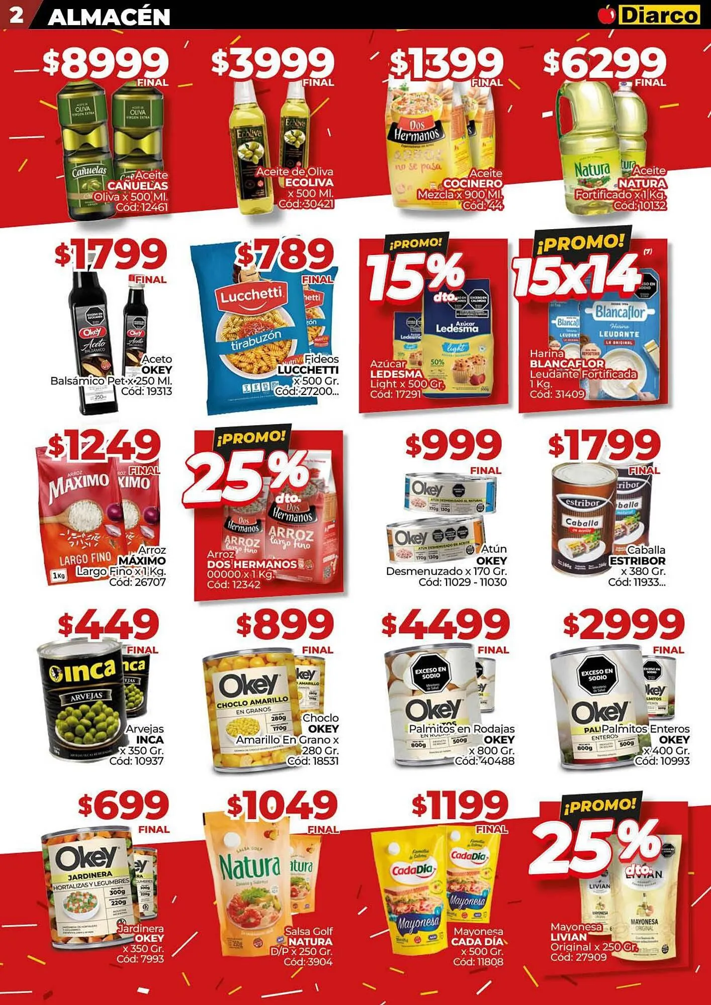 Ofertas de Catálogo Diarco 24 de febrero al 2 de marzo 2025 - Página 2 del catálogo
