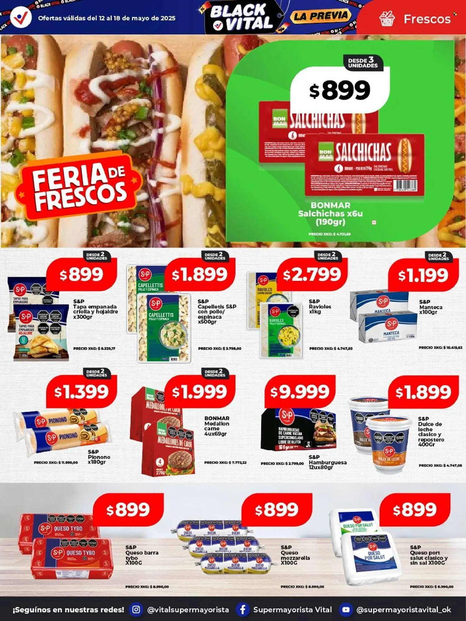Ofertas de Catálogo Supermayorista Vital 12 de mayo al 18 de mayo 2025 - Página 18 del catálogo