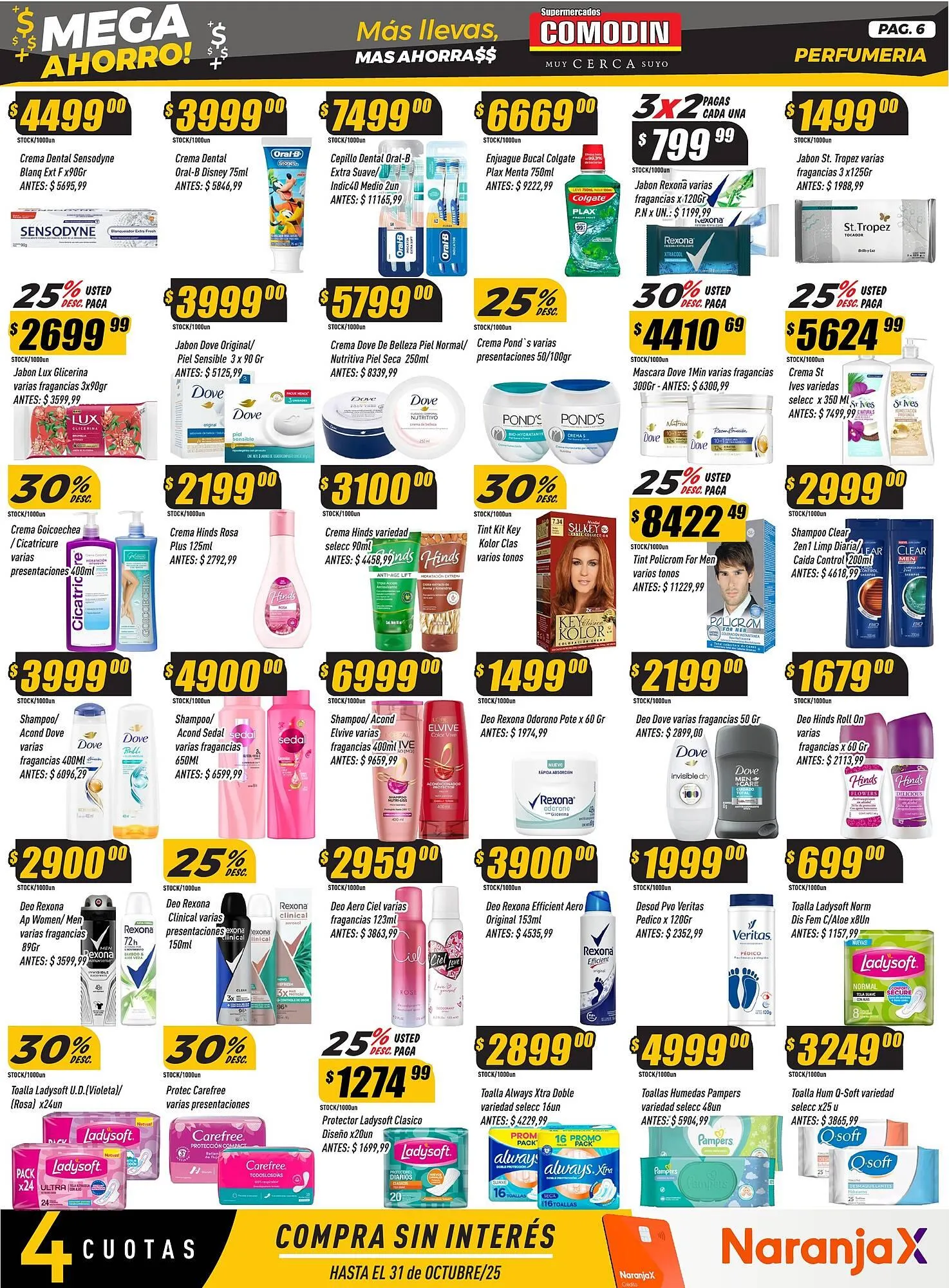Ofertas de Catálogo Supermercados Comodin 3 de octubre al 9 de octubre 2025 - Página 6 del catálogo