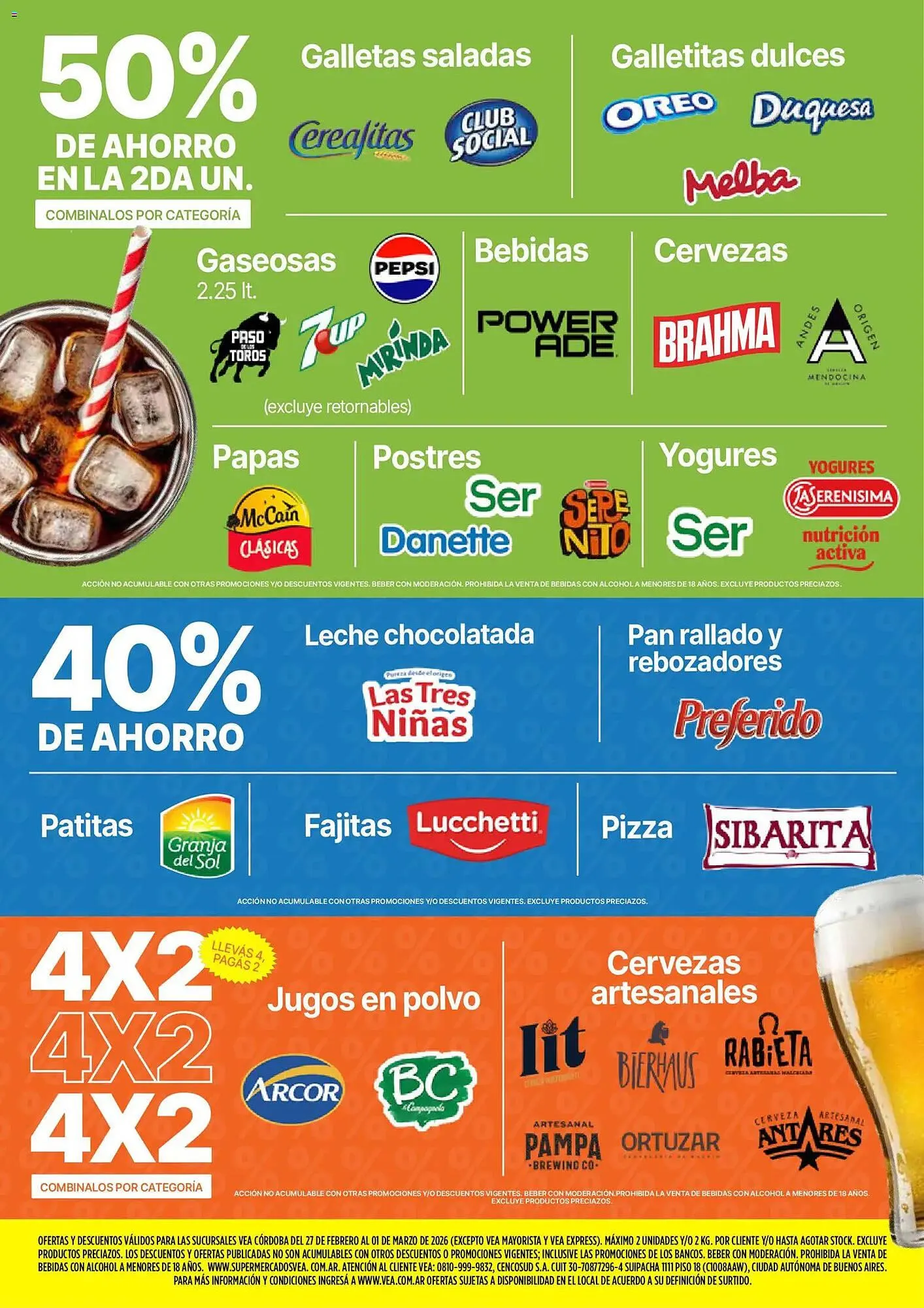 Ofertas de Catálogo Supermercados Vea 27 de febrero al 1 de marzo 2026 - Página 6 del catálogo