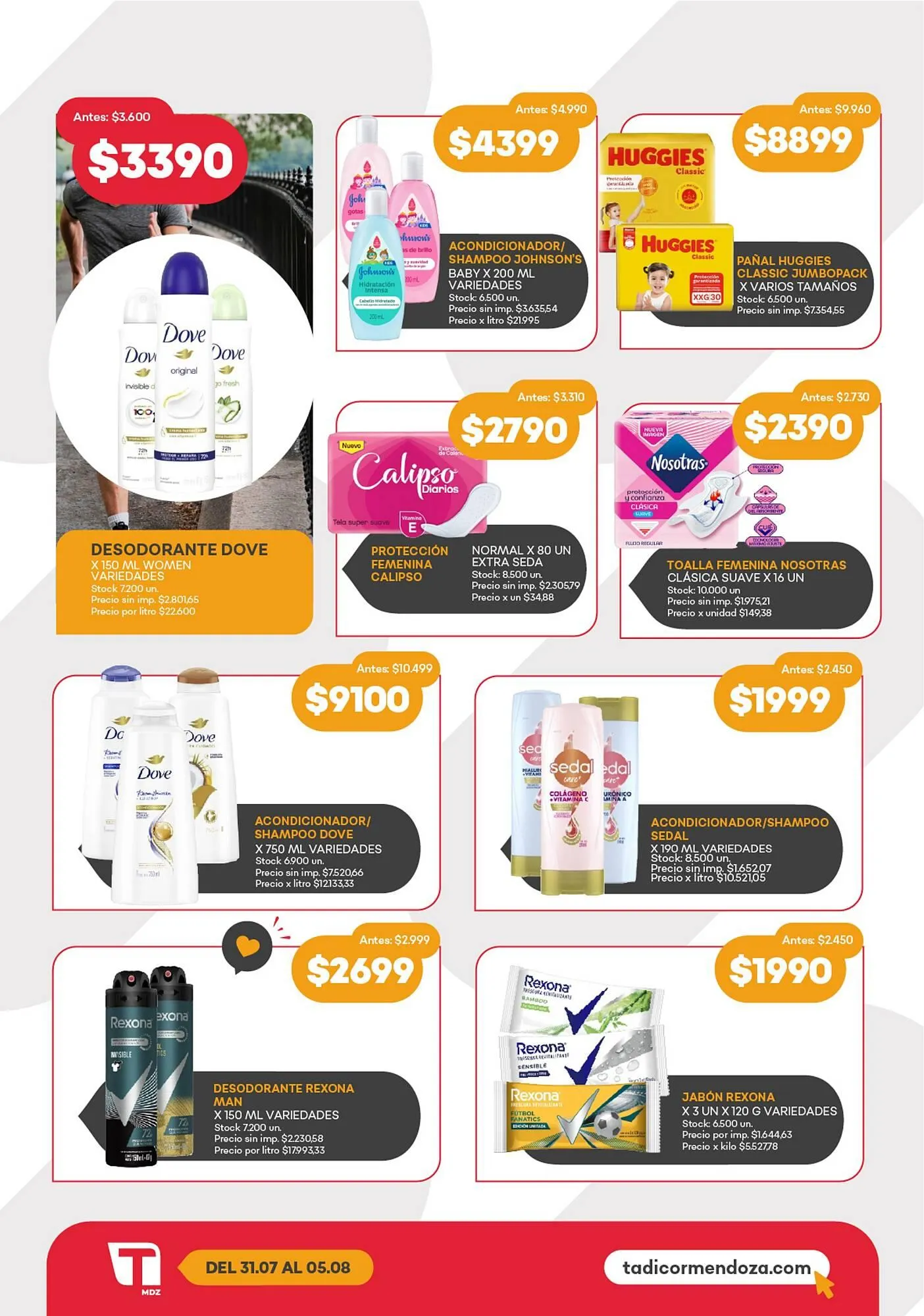 Ofertas de Catálogo Supermercados Tadicor 30 de julio al 7 de agosto 2025 - Página 7 del catálogo