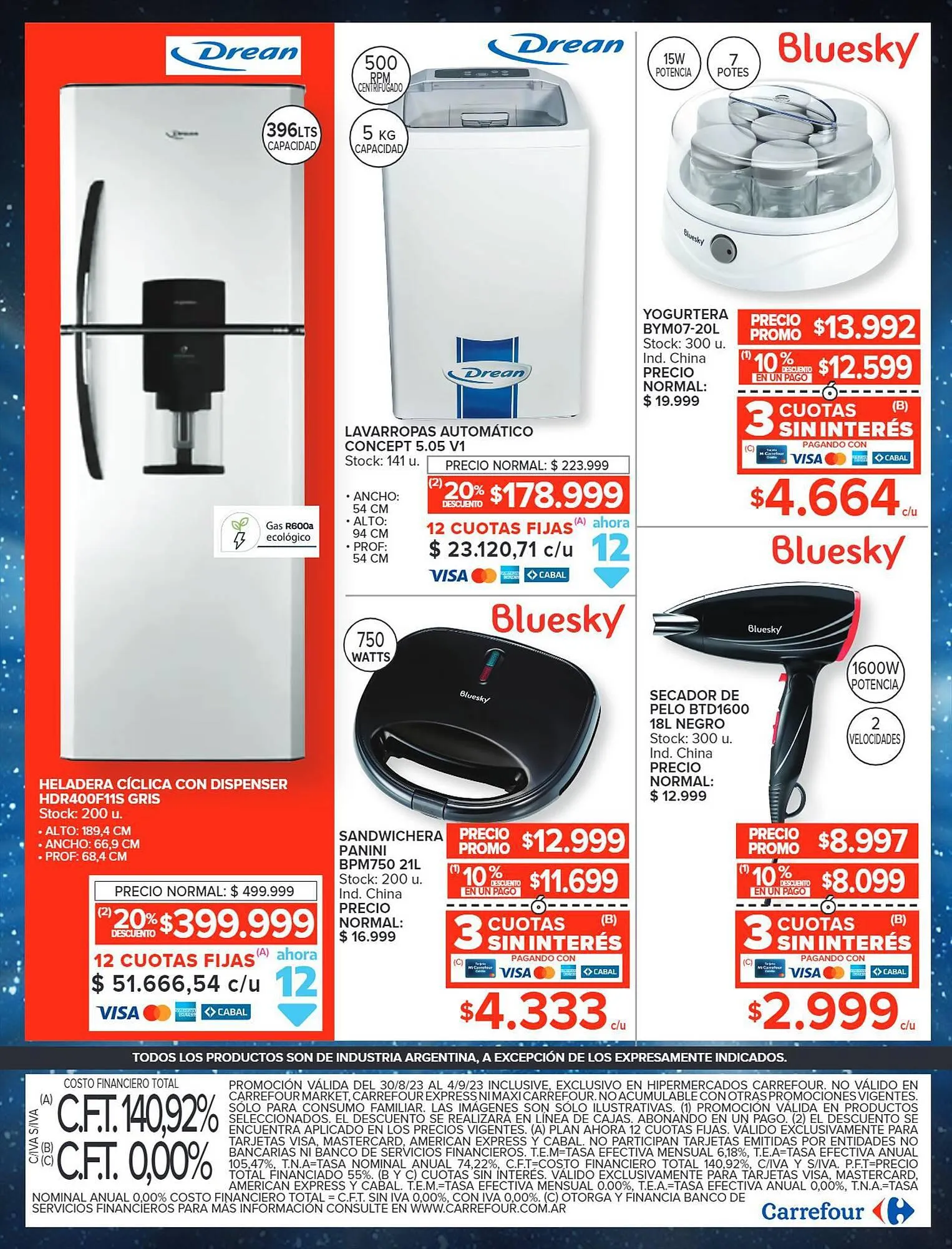 Ofertas de Catálogo Carrefour 30 de agosto al 4 de septiembre 2023 - Página 17 del catálogo