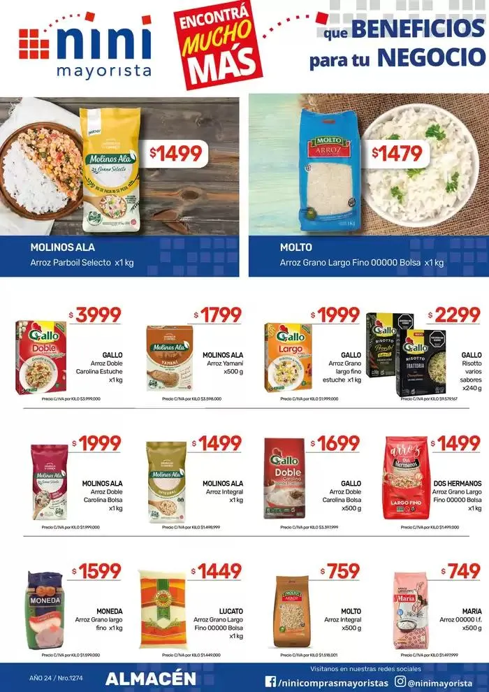 Ofertas de Revista Nini Mayorista 29 de septiembre al 13 de octubre 2024 - Página 20 del catálogo