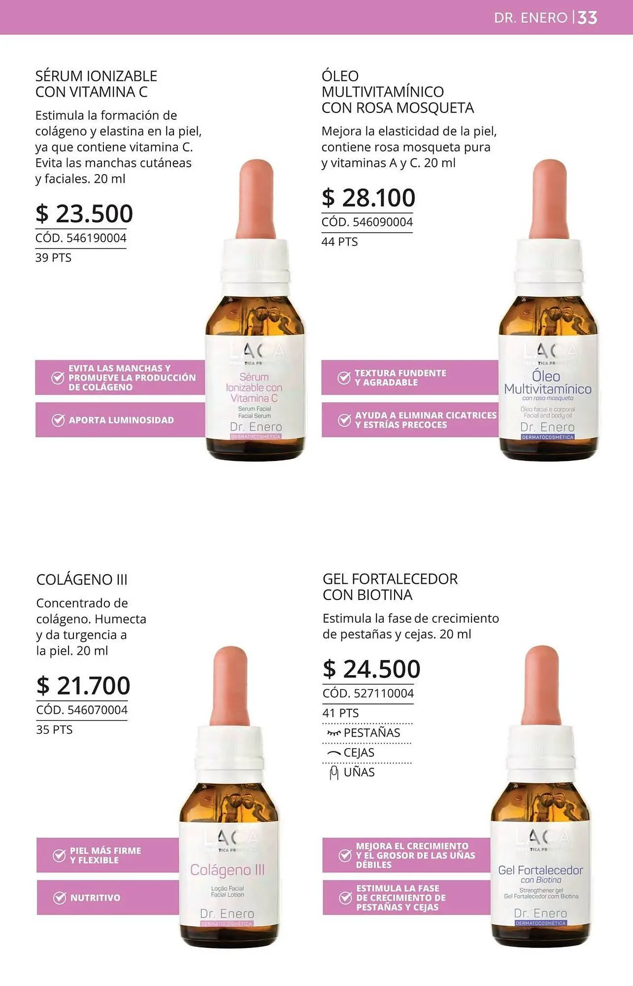 Ofertas de Catálogo Laboratorio LACA 2 de diciembre al 31 de diciembre 2024 - Página 33 del catálogo