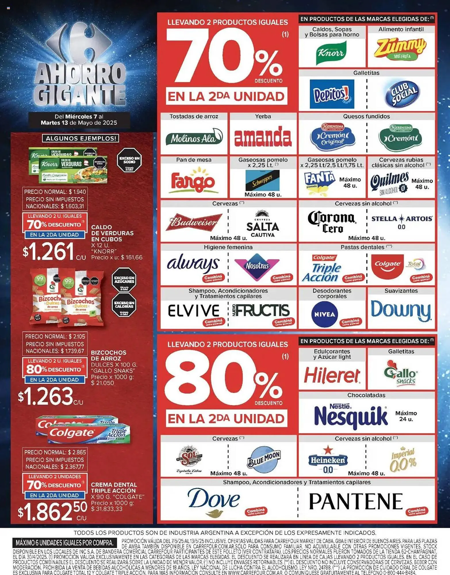 Ofertas de Catálogo Carrefour Market 7 de mayo al 13 de mayo 2025 - Página 4 del catálogo