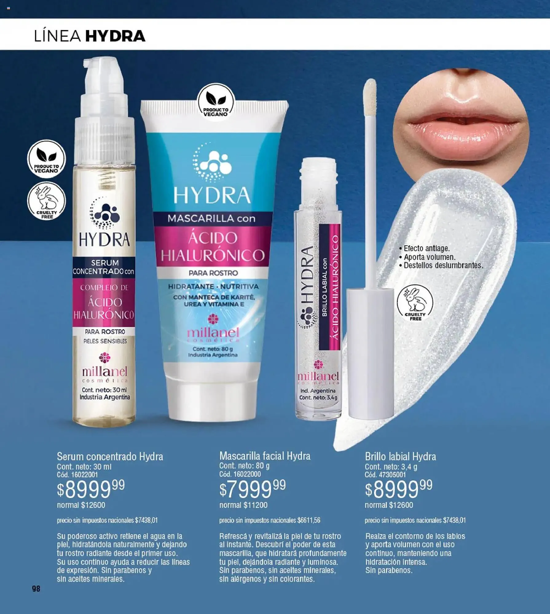 Ofertas de Catálogo Millanel Cosmética 2 de marzo al 29 de marzo 2026 - Página 98 del catálogo