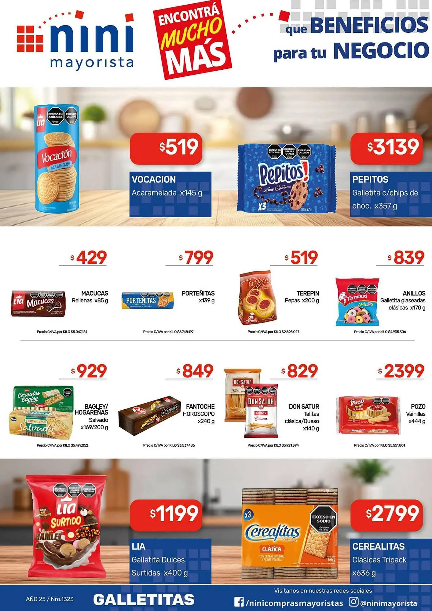 Ofertas de catálogo Nini Mayorista 1 de septiembre al 7 de septiembre 2025 - Página 34 del catálogo