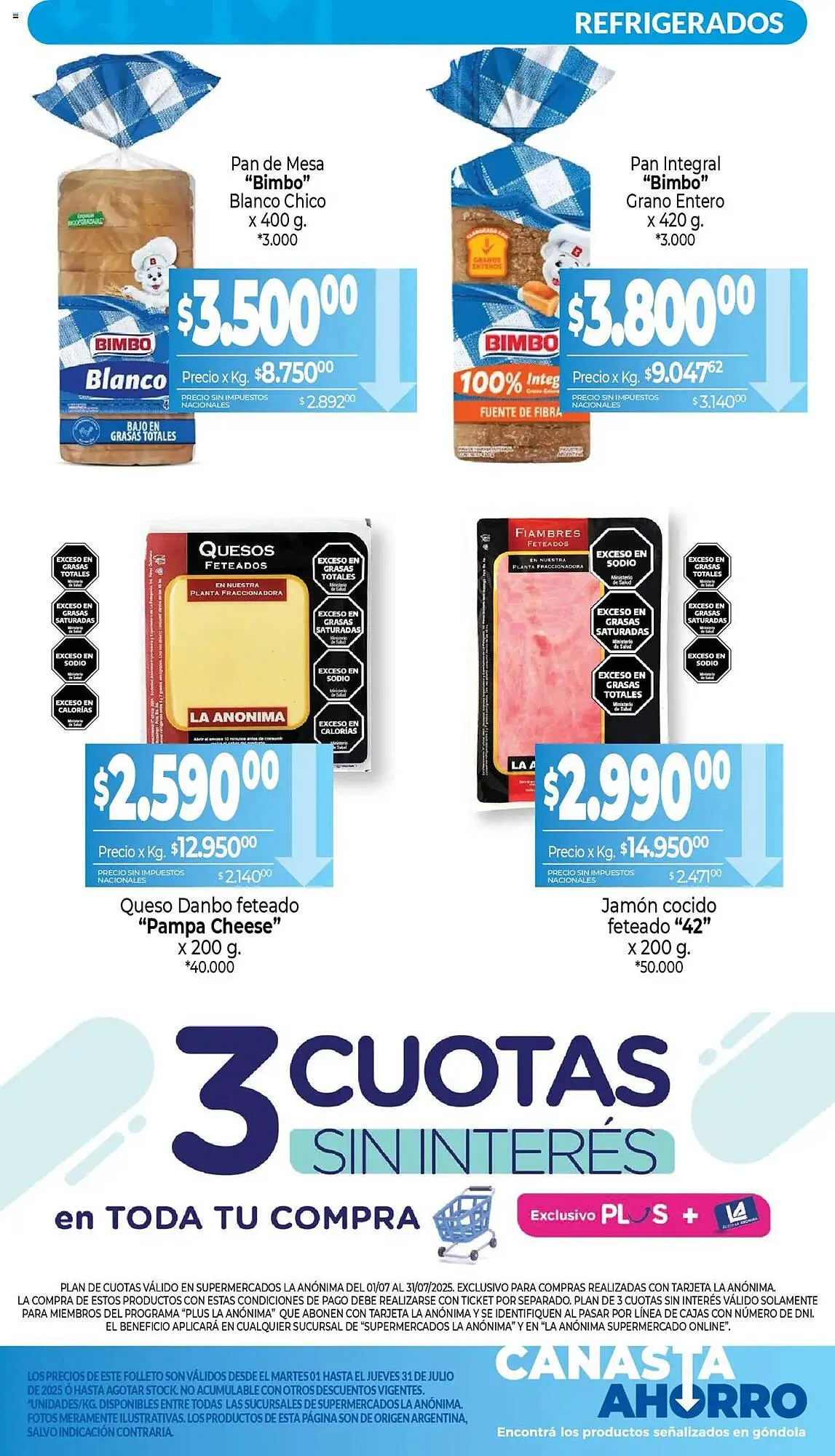 Ofertas de Catálogo La Anonima 1 de julio al 1 de agosto 2025 - Página 10 del catálogo