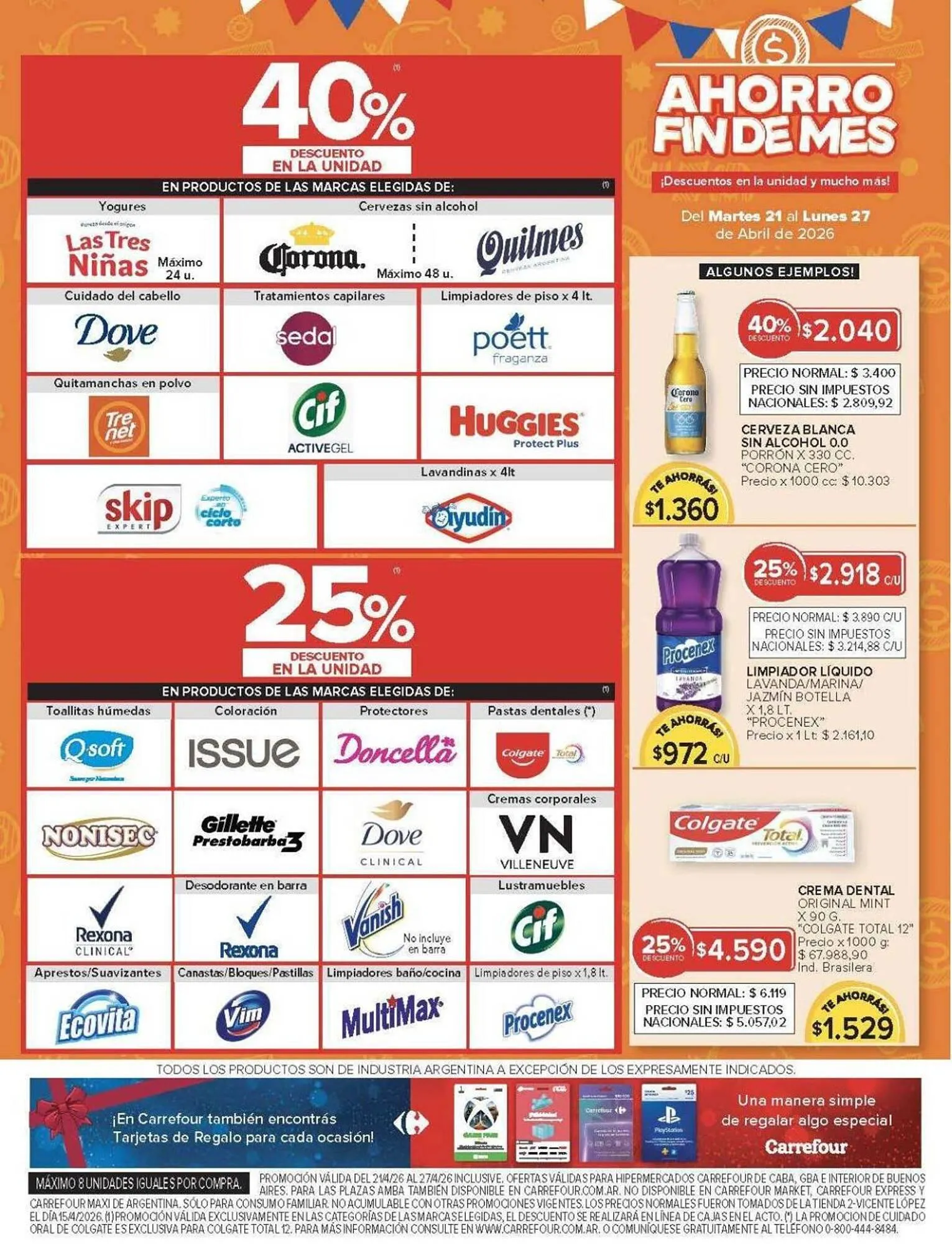 Ofertas de Catálogo Carrefour 21 de abril al 28 de abril 2026 - Página 8 del catálogo