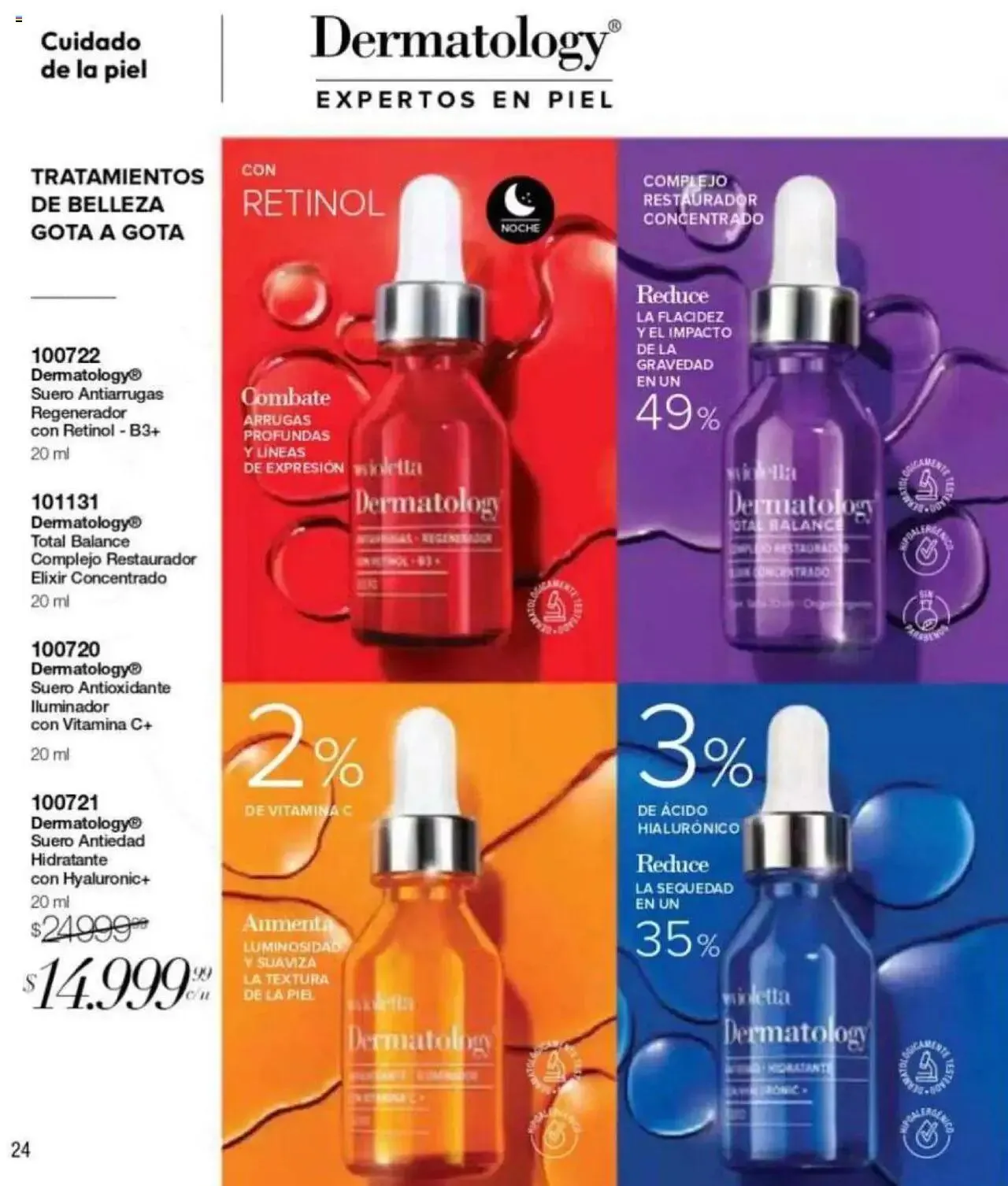 Ofertas de Violetta catálogo 4 de abril al 31 de diciembre 2024 - Página 24 del catálogo