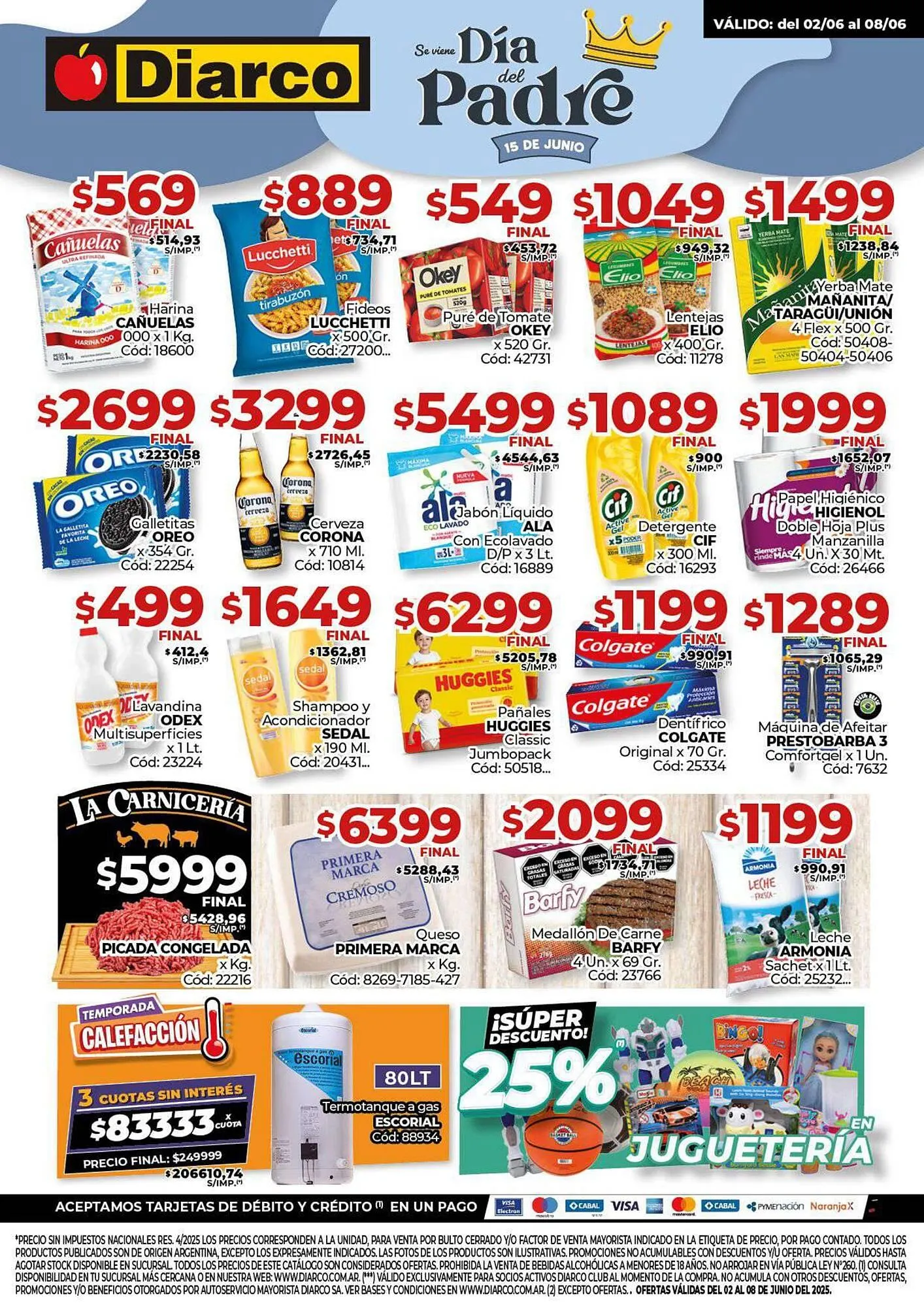 Ofertas de Catálogo Diarco 2 de junio al 8 de junio 2025 - Página 1 del catálogo