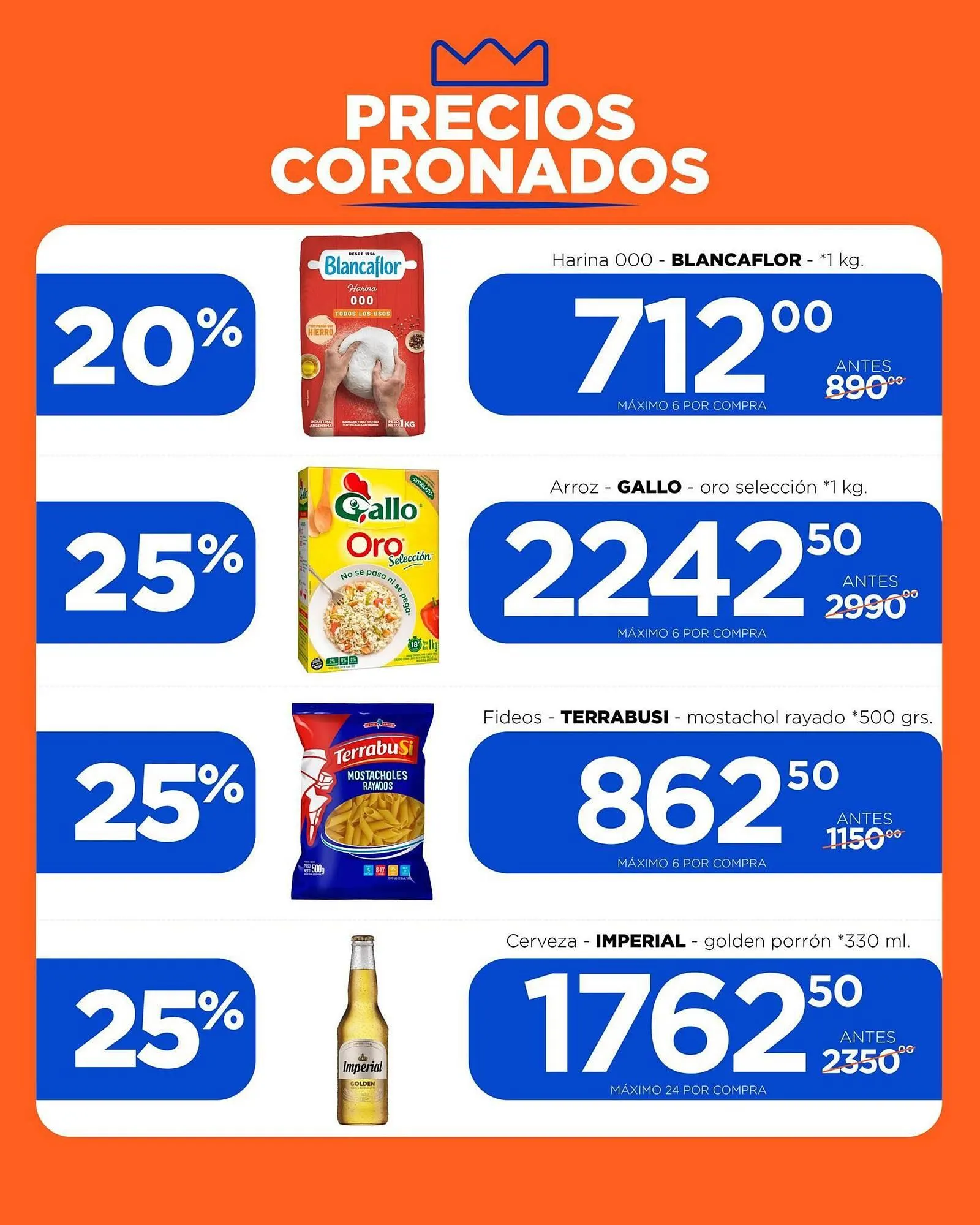 Ofertas de Catálogo Supermercados Monarca 31 de marzo al 3 de abril 2025 - Página 1 del catálogo