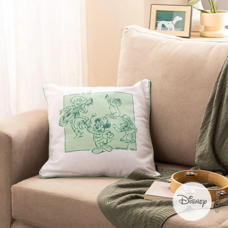 Funda de Almohadón Music All Around And Green